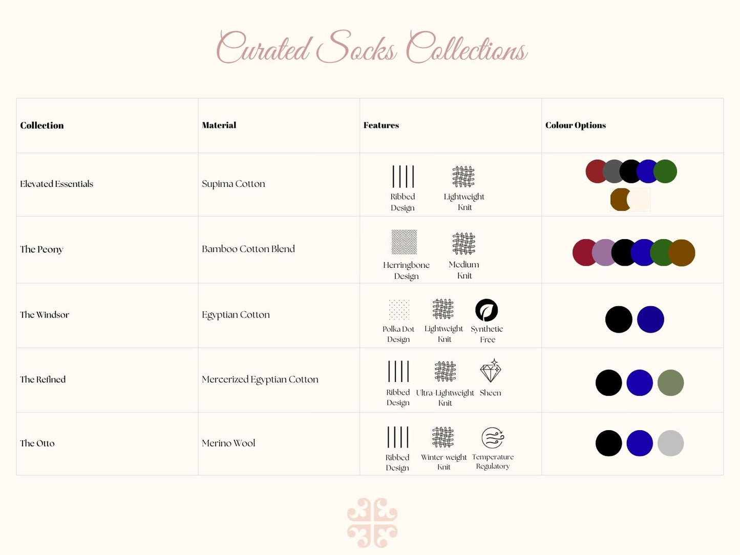 Black Herringbone Dress Socks