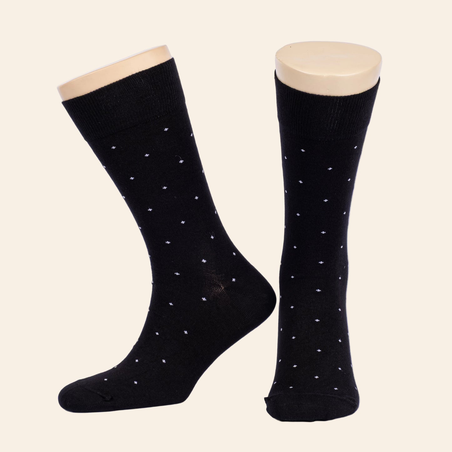 Emiliano Basco's black dress socks personalized gift for men