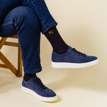 Supima Cotton Black Dress Socks