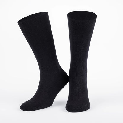 Merino Wool Black Dress Socks