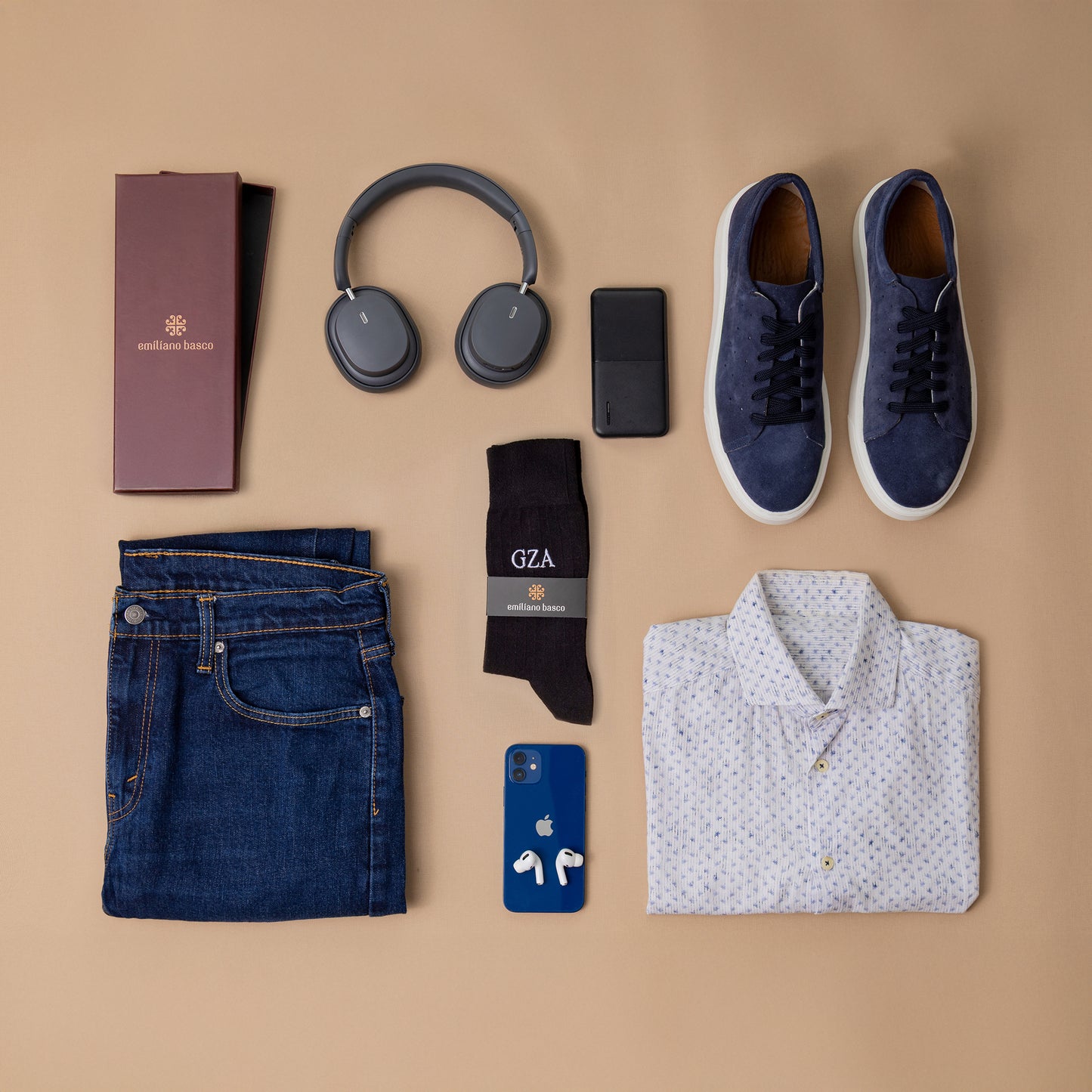 Merino Wool Black Dress Socks